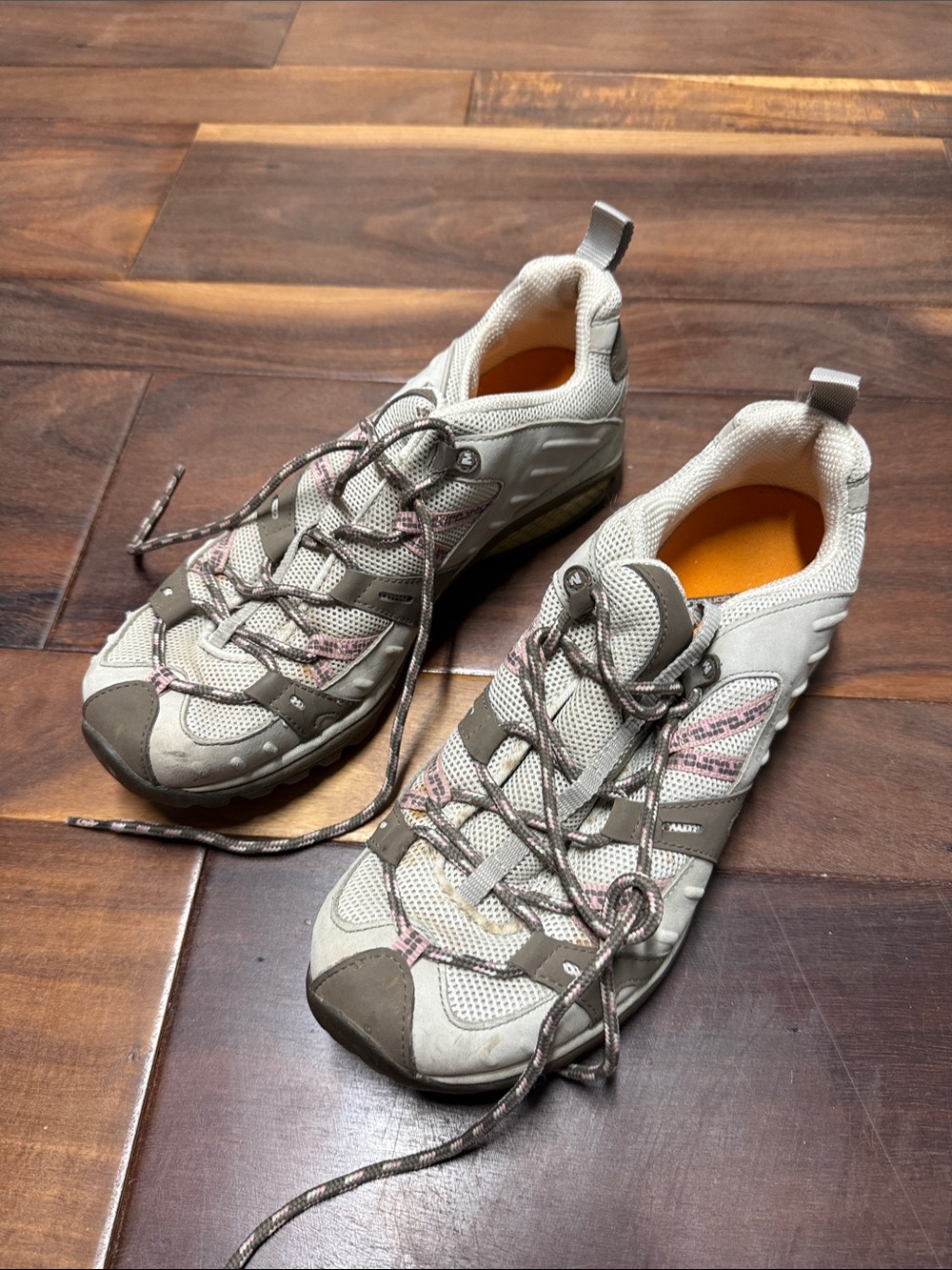 Merrell Hiking Shoes- Tan and Pink